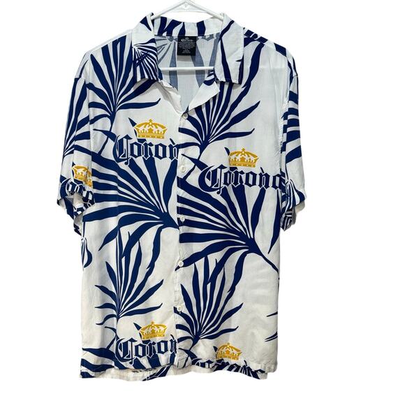 Men’s Corona button-up shirt Size M (38/40) - Picture 1 of 6